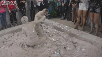 Muddy Wrestling: Miss Skinny Is Back In Messy Action! Hair Pullers Go Hard! Screencap 33 on sinx.preview.netperv.com