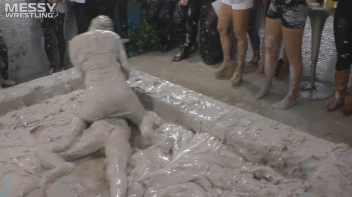 Muddy Wrestling: Miss Skinny Is Back In Messy Action! Hair Pullers Go Hard! Screencap 46 on sinx.preview.netperv.com