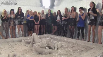 Muddy Wrestling: Miss Skinny Is Back In Messy Action! Hair Pullers Go Hard! Screencap 51 on sinx.preview.netperv.com