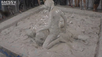 Muddy Wrestling: Miss Skinny Is Back In Messy Action! Hair Pullers Go Hard! Screencap 61 on sinx.preview.netperv.com