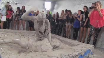 Muddy Wrestling: Miss Skinny Is Back In Messy Action! Hair Pullers Go Hard! Screencap 63 on sinx.preview.netperv.com