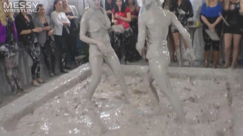 Muddy Wrestling: Miss Skinny Is Back In Messy Action! Hair Pullers Go Hard! Screencap 71 on sinx.preview.netperv.com