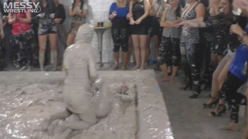 Muddy Wrestling: Miss Skinny Is Back In Messy Action! Hair Pullers Go Hard! Screencap 72 on sinx.preview.netperv.com