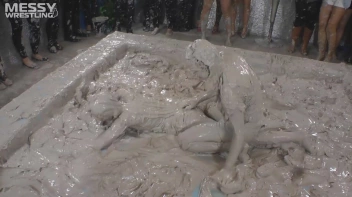 Muddy Wrestling: Miss Skinny Is Back In Messy Action! Hair Pullers Go Hard! Screencap 77 on sinx.preview.netperv.com