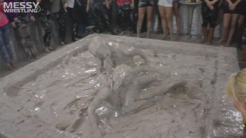Muddy Wrestling: Miss Skinny Is Back In Messy Action! Hair Pullers Go Hard! Screencap 82 on sinx.preview.netperv.com