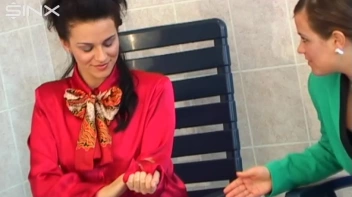 Pool Fun For Satin Clad Babes Screencap 1 on sinx.preview.netperv.com