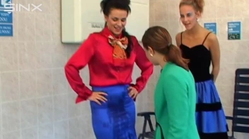 Pool Fun For Satin Clad Babes Screencap 8 on sinx.preview.netperv.com