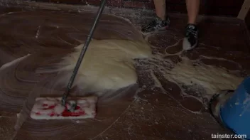 Tereza is getting messy while cleaning up Screencap 116 on sinx.preview.netperv.com