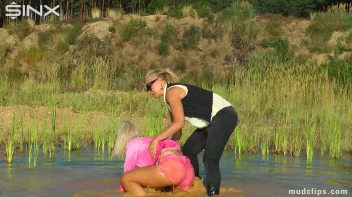 Mud Wrestling Catfighting Babes Dirty Dunking - Cam 1 Screencap 17 on sinx.preview.netperv.com