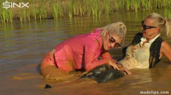 Mud Wrestling Catfighting Babes Dirty Dunking - Cam 1 Screencap 49 on sinx.preview.netperv.com