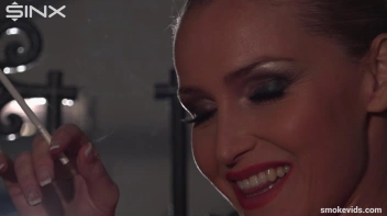 Blonde Tease Coyly Smoking Screencap 22 on sinx.preview.netperv.com