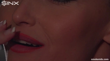 Blonde Tease Coyly Smoking Screencap 52 on sinx.preview.netperv.com