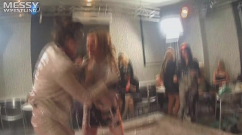 Muddy Wrestling: Raging Regina vs.The Cinnamon Buns Screencap 10 on sinx.preview.netperv.com