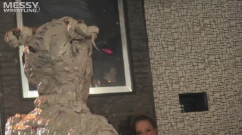 Muddy Wrestling: Raging Regina vs.The Cinnamon Buns Screencap 35 on sinx.preview.netperv.com