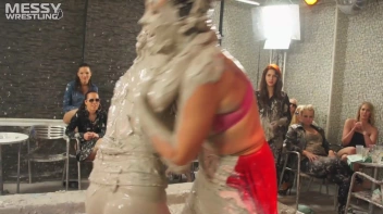 Muddy Wrestling: Raging Regina vs.The Cinnamon Buns Screencap 48 on sinx.preview.netperv.com