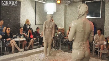 Muddy Wrestling: Raging Regina vs.The Cinnamon Buns Screencap 68 on sinx.preview.netperv.com