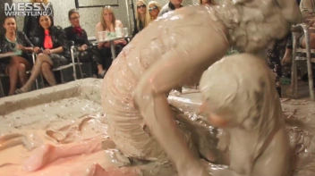 Muddy Wrestling: Raging Regina vs.The Cinnamon Buns Screencap 72 on sinx.preview.netperv.com