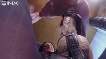 Los reite mir meinen XXL Pferdeschwanz Screencap 2 on sinx.preview.netperv.com