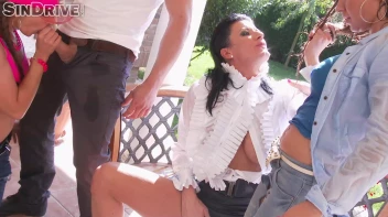 Mess With Queen Bee Celine And Prepare For Some Hardcore Pissin' And Rippin' Screencap 80 on sinx.preview.netperv.com