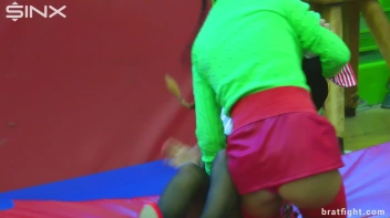 Naughty College Girls in Stockings Catfight - Cam 2 Screencap 18 on sinx.preview.netperv.com