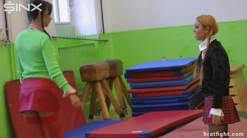 Naughty College Girls in Stockings Catfight - Cam 2 Screencap 2 on sinx.preview.netperv.com