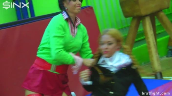 Naughty College Girls in Stockings Catfight - Cam 2 Screencap 21 on sinx.preview.netperv.com