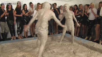 Muddy Wrestling: Jenna Lovely vs Lilith Virago & Gabriella vs. Sheila Screencap 65 on sinx.preview.netperv.com