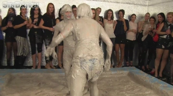 Muddy Wrestling: Jenna Lovely vs Lilith Virago & Gabriella vs. Sheila Screencap 67 on sinx.preview.netperv.com