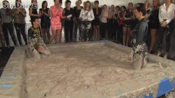 Muddy Wrestling: Jenna Lovely vs Lilith Virago & Gabriella vs. Sheila Screencap 79 on sinx.preview.netperv.com