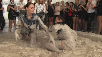 Muddy Wrestling: Jenna Lovely vs Lilith Virago & Gabriella vs. Sheila Screencap 81 on sinx.preview.netperv.com