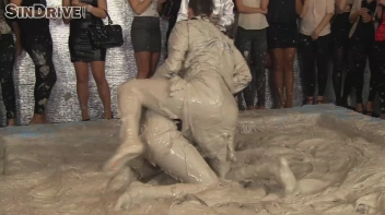 Muddy Wrestling: Jenna Lovely vs Lilith Virago & Gabriella vs. Sheila Screencap 82 on sinx.preview.netperv.com