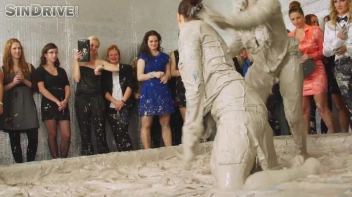 Muddy Wrestling: Jenna Lovely vs Lilith Virago & Gabriella vs. Sheila Screencap 90 on sinx.preview.netperv.com