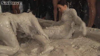 Muddy Wrestling: Jenna Lovely vs Lilith Virago & Gabriella vs. Sheila Screencap 94 on sinx.preview.netperv.com