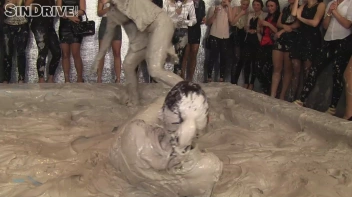 Muddy Wrestling: Jenna Lovely vs Lilith Virago & Gabriella vs. Sheila Screencap 103 on sinx.preview.netperv.com
