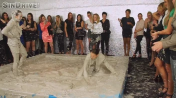 Muddy Wrestling: Jenna Lovely vs Lilith Virago & Gabriella vs. Sheila Screencap 107 on sinx.preview.netperv.com