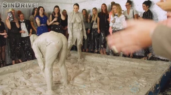 Muddy Wrestling: Jenna Lovely vs Lilith Virago & Gabriella vs. Sheila Screencap 108 on sinx.preview.netperv.com