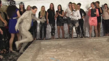 Muddy Wrestling: Jenna Lovely vs Lilith Virago & Gabriella vs. Sheila Screencap 109 on sinx.preview.netperv.com