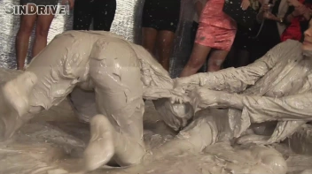 Muddy Wrestling: Jenna Lovely vs Lilith Virago & Gabriella vs. Sheila Screencap 111 on sinx.preview.netperv.com