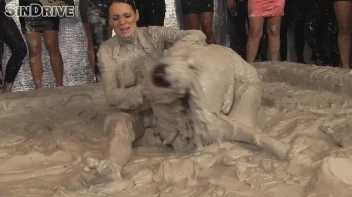 Muddy Wrestling: Jenna Lovely vs Lilith Virago & Gabriella vs. Sheila Screencap 114 on sinx.preview.netperv.com