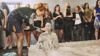 Muddy Wrestling: Jenna Lovely vs Lilith Virago & Gabriella vs. Sheila Screencap 117 on sinx.preview.netperv.com