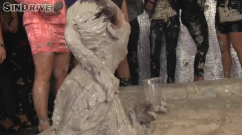 Muddy Wrestling: Jenna Lovely vs Lilith Virago & Gabriella vs. Sheila Screencap 122 on sinx.preview.netperv.com