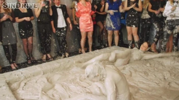 Muddy Wrestling: Jenna Lovely vs Lilith Virago & Gabriella vs. Sheila Screencap 134 on sinx.preview.netperv.com