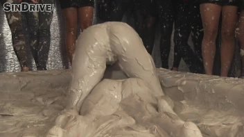 Muddy Wrestling: Jenna Lovely vs Lilith Virago & Gabriella vs. Sheila Screencap 139 on sinx.preview.netperv.com