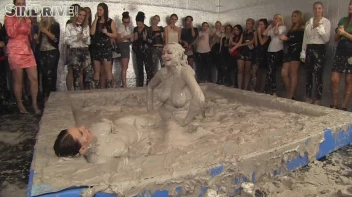 Muddy Wrestling: Jenna Lovely vs Lilith Virago & Gabriella vs. Sheila Screencap 141 on sinx.preview.netperv.com