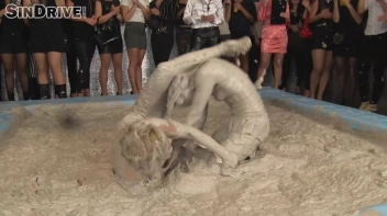 Muddy Wrestling: Jenna Lovely vs Lilith Virago & Gabriella vs. Sheila Screencap 16 on sinx.preview.netperv.com
