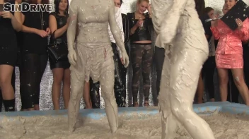 Muddy Wrestling: Jenna Lovely vs Lilith Virago & Gabriella vs. Sheila Screencap 19 on sinx.preview.netperv.com