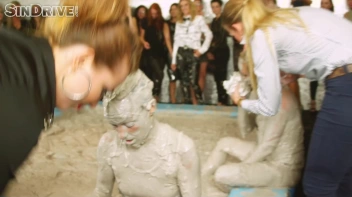 Muddy Wrestling: Jenna Lovely vs Lilith Virago & Gabriella vs. Sheila Screencap 23 on sinx.preview.netperv.com