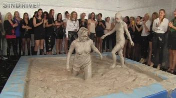 Muddy Wrestling: Jenna Lovely vs Lilith Virago & Gabriella vs. Sheila Screencap 33 on sinx.preview.netperv.com