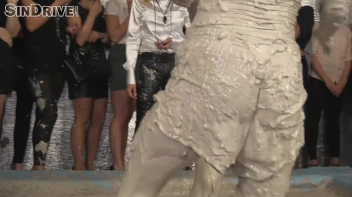 Muddy Wrestling: Jenna Lovely vs Lilith Virago & Gabriella vs. Sheila Screencap 34 on sinx.preview.netperv.com