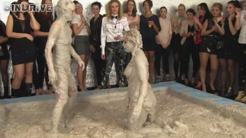 Muddy Wrestling: Jenna Lovely vs Lilith Virago & Gabriella vs. Sheila Screencap 36 on sinx.preview.netperv.com